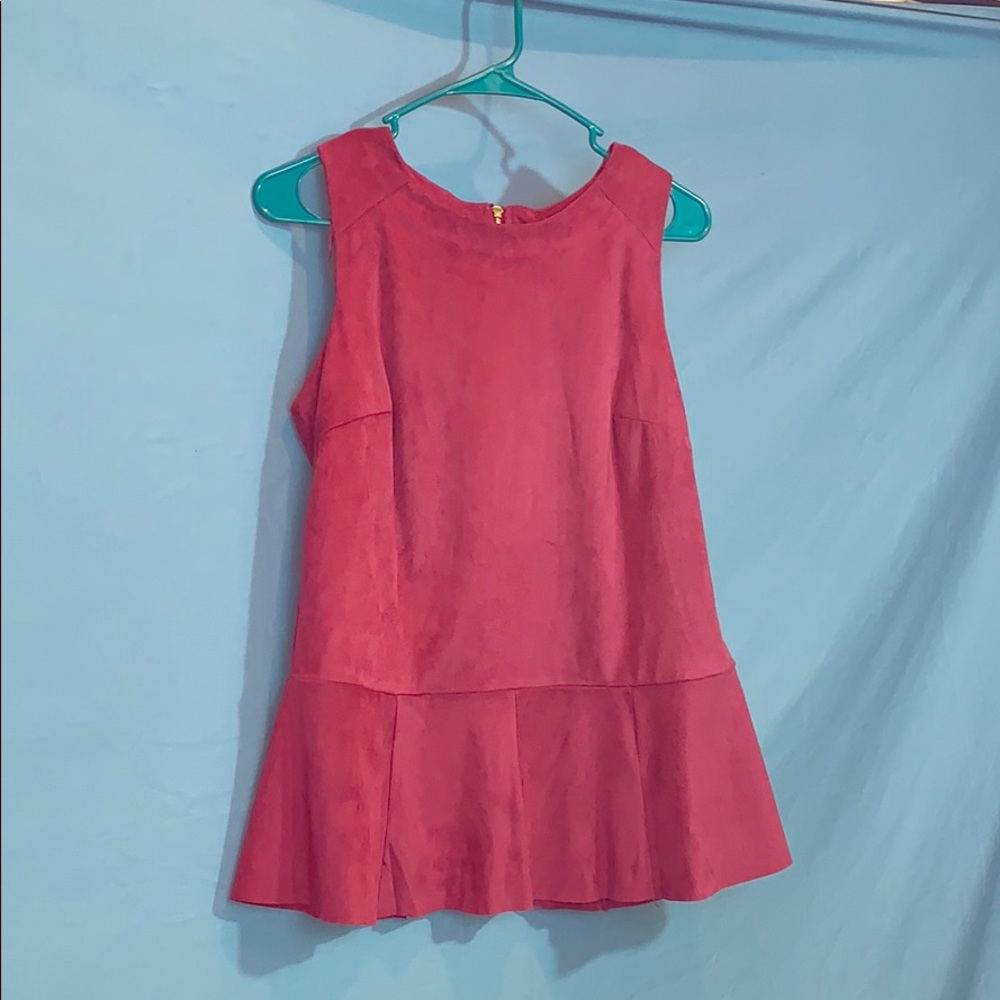 NWT Spence Suede Top
